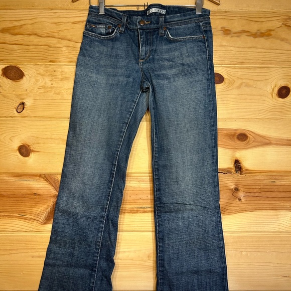 Joe's Jeans Denim - Joe's Jeans Blue Boot Cut Denim with Natural Fading Size 28